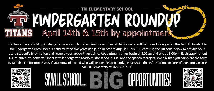 Kindergarten Roundup